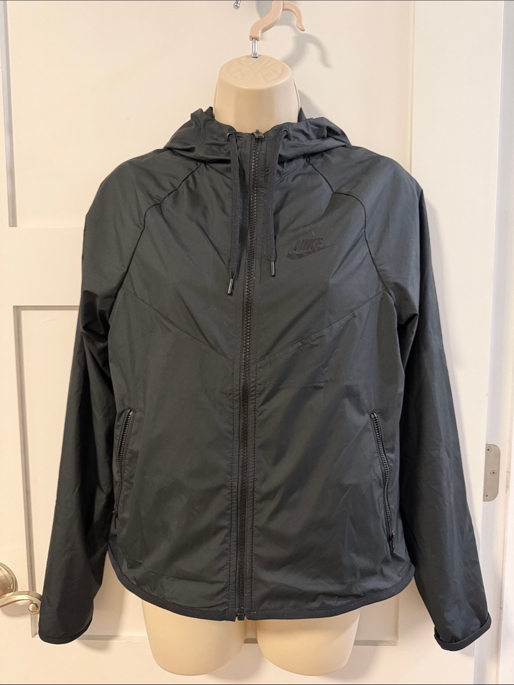 Nike Black Windbreaker